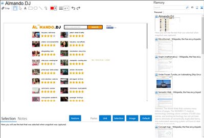 Almando.DJ - Flamory bookmarks and screenshots