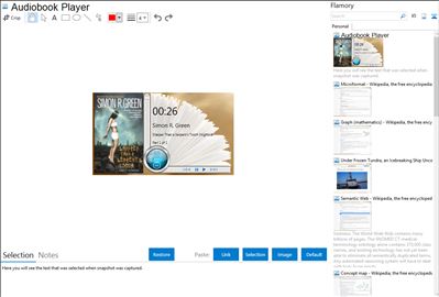 Audiobook Player - Flamory bookmarks and screenshots