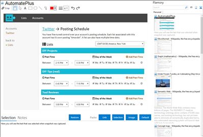 AutomatePlus - Flamory bookmarks and screenshots