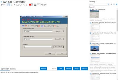 AVI GIF Converter - Flamory bookmarks and screenshots