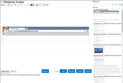 WhiteHat Aviator - Flamory bookmarks and screenshots