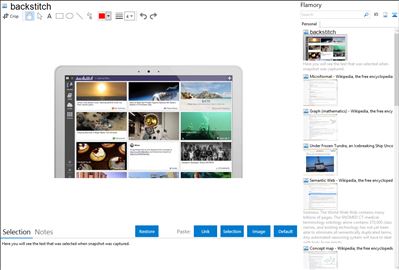 backstitch - Flamory bookmarks and screenshots