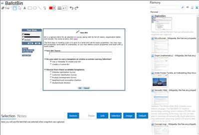 BallotBin - Flamory bookmarks and screenshots