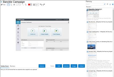 Banckle Campaign - Flamory bookmarks and screenshots