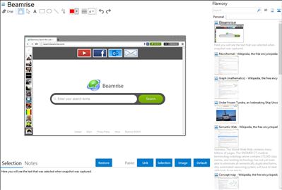 Beamrise - Flamory bookmarks and screenshots