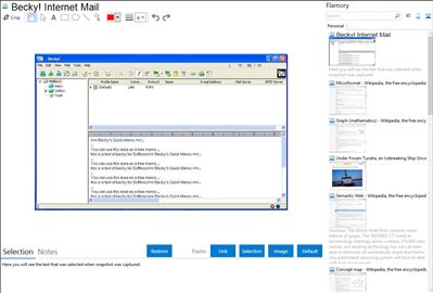 Becky! Internet Mail - Flamory bookmarks and screenshots