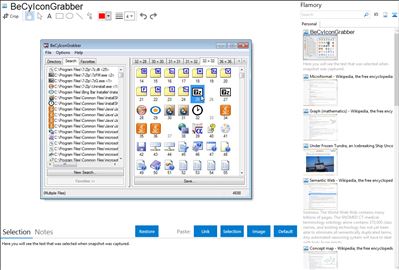 BeCyIconGrabber - Flamory bookmarks and screenshots