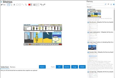 Bitstrips - Flamory bookmarks and screenshots