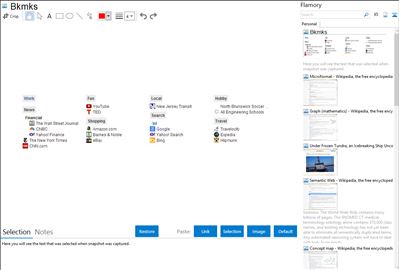 Bkmks - Flamory bookmarks and screenshots