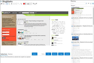 BlogMarks - Flamory bookmarks and screenshots