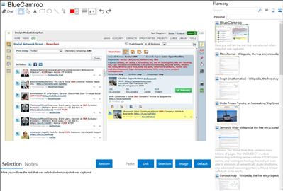 BlueCamroo - Flamory bookmarks and screenshots