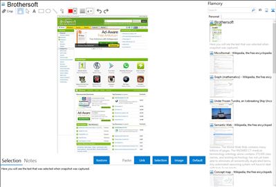 Brothersoft - Flamory bookmarks and screenshots