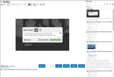 Buffer - Flamory bookmarks and screenshots