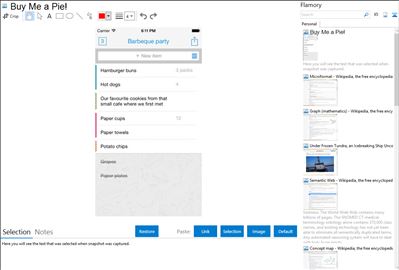 Buy Me a Pie! - Flamory bookmarks and screenshots