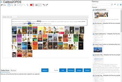 Calibre2OPDS - Flamory bookmarks and screenshots