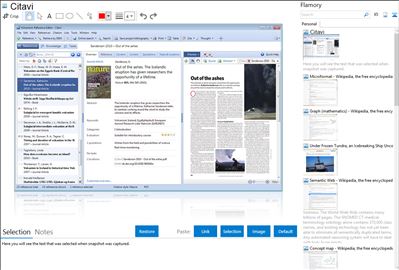 Citavi - Flamory bookmarks and screenshots