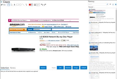 Ciuvo - Flamory bookmarks and screenshots