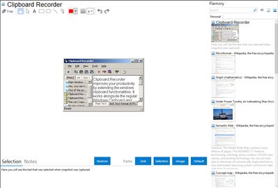 Clipboard Recorder - Flamory bookmarks and screenshots