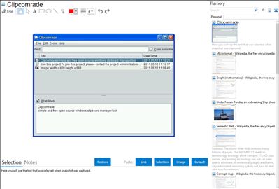 Clipcomrade - Flamory bookmarks and screenshots