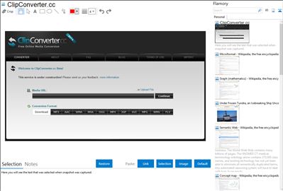 ClipConverter.cc - Flamory bookmarks and screenshots