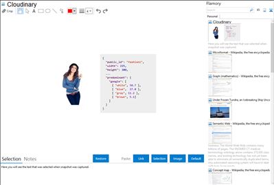 Cloudinary - Flamory bookmarks and screenshots