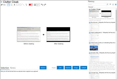 Clutter Cloak - Flamory bookmarks and screenshots