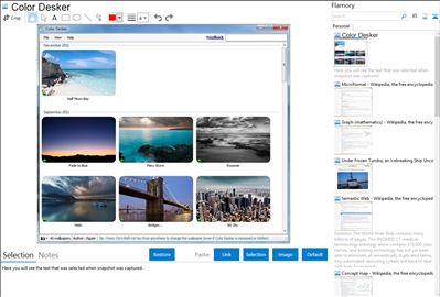 Color Desker - Flamory bookmarks and screenshots