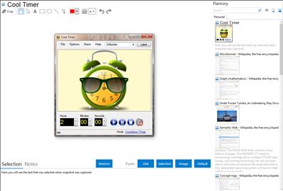 Cool Timer - Flamory bookmarks and screenshots