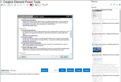 Creative Element Power Tools - Flamory bookmarks and screenshots