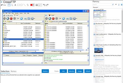 CrossFTP - Flamory bookmarks and screenshots