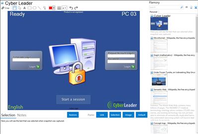 Cyber Leader - Flamory bookmarks and screenshots