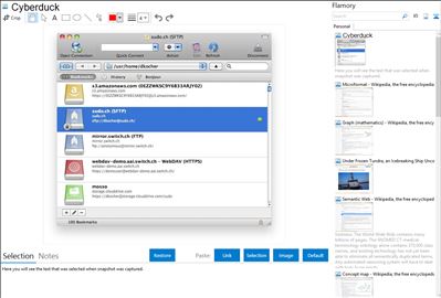 Cyberduck - Flamory bookmarks and screenshots
