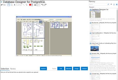 Database Designer for PostgreSQL - Flamory bookmarks and screenshots