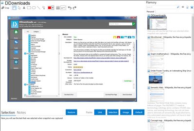 DDownloads - Flamory bookmarks and screenshots