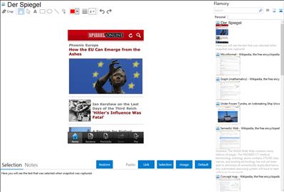 Der Spiegel - Flamory bookmarks and screenshots