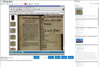 DjVuLibre - Flamory bookmarks and screenshots