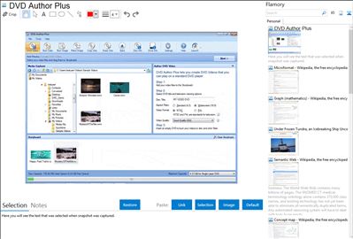 DVD Author Plus - Flamory bookmarks and screenshots