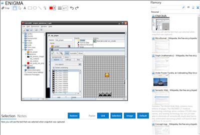 ENIGMA - Flamory bookmarks and screenshots