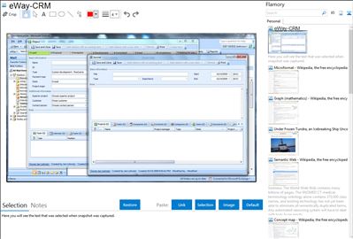 eWay-CRM - Flamory bookmarks and screenshots