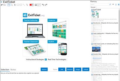 ExitTicket - Flamory bookmarks and screenshots