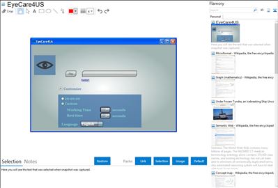 EyeCare4US - Flamory bookmarks and screenshots