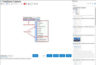 FastStone Capture - Flamory bookmarks and screenshots