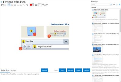 FavIcon from Pics - Flamory bookmarks and screenshots