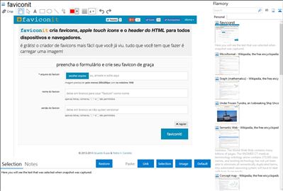 faviconit - Flamory bookmarks and screenshots