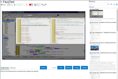 FavoText - Flamory bookmarks and screenshots