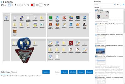 Fences - Flamory bookmarks and screenshots