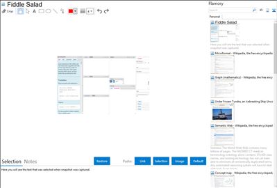 Fiddle Salad - Flamory bookmarks and screenshots
