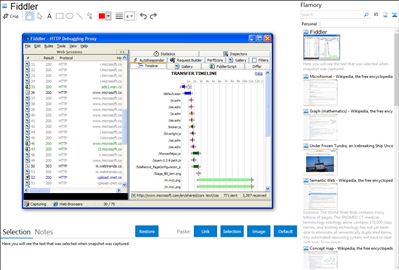 Fiddler - Flamory bookmarks and screenshots
