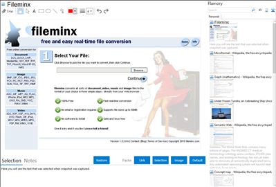 Fileminx - Flamory bookmarks and screenshots