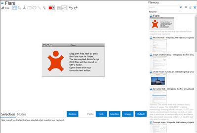 Flare - Flamory bookmarks and screenshots
